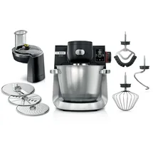 Bosch MUMS6ZS13D Küchenmaschine Jet black matt (Rührschüsselkapazität: 5,5 l, 1600 Watt)
