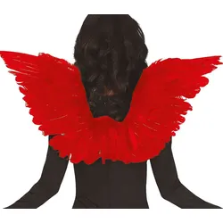 Feder Flügel 62cm rot - OS