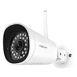 Foscam FI9902P - Full HD Outdoor IP/WLAN Überwachungskamera mit Nachtsichtfunktion + Fernzugriff I 2-Way-Audio-Sytem IP-Kamera mit 2 MP I P2P Kamera mit Bewegungserkennung + microSD-Kartenslot