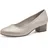 Jana Pumps mit Blockabsatz Vegan, Weiß (Pearlized), 39
