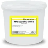 Magnesiumchlorid Hexahydrat 5kg - reinste Pharmaqualität (E511) – Magnesium chloride u.a. zur Herstellung von Magnesiumöl, Magnesium Spray, Magnesium Fußbad, Magnesium Vollbad uvm