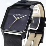 Esprit Cube Gents Black Herren Armbanduhr Herrenuhr ES1G071L0035