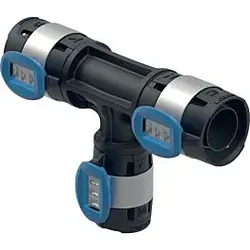 Geberit FlowFit T-Stück 620132001 DN 15/20/15, Ø 20/25/20 mm, 12,4 cm, reduziert