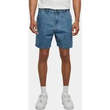 URBAN CLASSICS Denim Kurze Hose Light Blue Washed 28