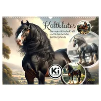 Calvendo Kaltblüter - Die majestätische Kraft und Schönheit der