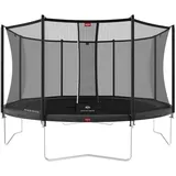 380 cm inkl. Sicherheitsnetz Comfort grau