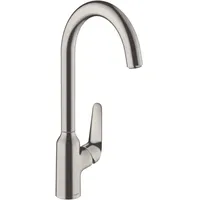 Hansgrohe Focus M42 220 1 jet messing edelstahl Finish 71802800