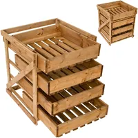 Lemodo Obstkiste mit 4 Schubladen