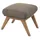 flexlux Hocker Adria Polyester 54 x 41 x 41 cm Braun