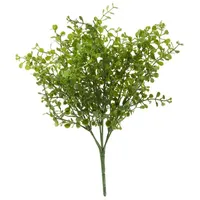 DPI Kunstpflanze Buchsbusch 28cm Künstlicher Buchsbaum Dekoration Gartendeko