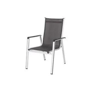 MWH Das Original Elements Stappelsessel 64,5 x 69 x 98 cm silber/anthrazit