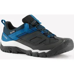 Wanderschuhe Kinder Gr. 35–38 wasserdicht Schnürung - Crossrock blau 37