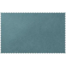 KOINOR Couch Leder 2-Sitzer Türkis/Petrol