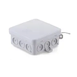 HUP 528585 VDE Aufputz Abzweigkasten 85mmx85mmx40mm, IP 54