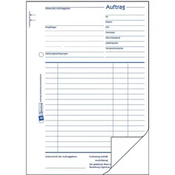 Avery Zweckform Bestellformular - 50 Blatt
