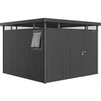 Biohort HighLine H6 Window Edition Gerätehaus dunkelgrau-metallic (84770)