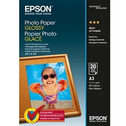 EPSON Fotopapier S042536 DIN A3 glänzend 200 g/qm 20 Blatt