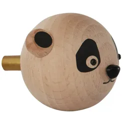 OYOY - Mini Hook Kinderwandhaken Panda, natur