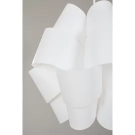 Kayoom Pendelleuchte Weiß, Polypropylen B/H/L: ca. 37,5x39x37,5 cm", E27 1 Brennstellen - Weiss