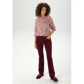 Aniston CASUAL Cordhose Bootcut Lila 36