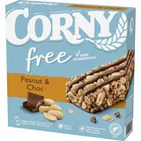 CORNY free Peanut & Choc Müsliriegel 6 Riegel