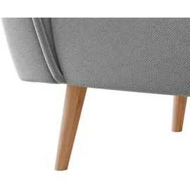 Mirjan24 Sofa Pas 2, Holzkonstruktion, 142x74x75 cm, 2-Sitzer rosa