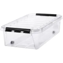 SmartStore Aufbewahrungsbox Classic 35 31 Liter transparent / schwarz