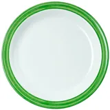 Waca 1924 Dessertteller Kunststoffteller Dm 195 mm, grün