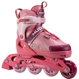 Hudora Inline Skates Mia 2.0 - Inliner für Kinder & Erwachsene in versch. Größen & Farben - Roller Skates bis zu 4 Größen verstellbar - bequeme & stilvolle Rollerskates