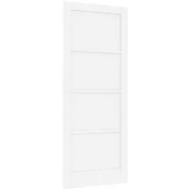 vidaXL Interior Tür rechts 86 x 211 cm weiß