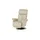 HIMOLLA Sessel 7418 Leder 81 x 111 x 95 cm Beige elektrisch mit Massagefunktion