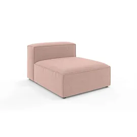OTTO home Chaiselongue HAILY Polyester 100 x 72 x 130 cm rot