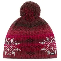 Eisbär Ike Pompon Mütze - Rotbraun / White / Black - One Size