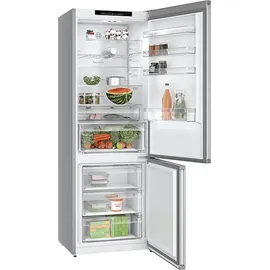 Bosch Serie 4 KGN492IAF Kühl-Gefrierkombination (440 l, 2030 mm hoch, Edelstahl)