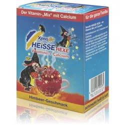 Xenofit Heisse Hexe Trinkgranulat mit Vitaminen und Calcium - Himbeergeschmack (10 St.)