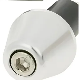 VICMA Handlebar Vibration dampers/bar Ends Short 17.5mm - Silver