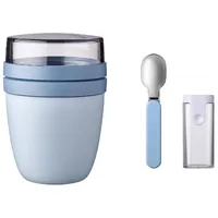 Mepal Set Lunchpot Faltbarer Löffel Ellipse – Nordic Blue