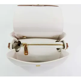 Valentino Alexia Umhängetasche Kunstleder Bianco/Cuoio
