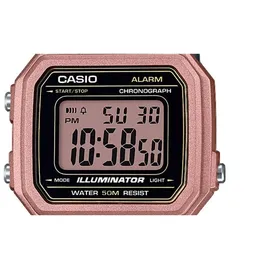 Casio Armbanduhr Digitaluhr W-217HM-5AVEF - Schwarz/Gold
