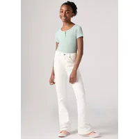 Levi's Kids 726 High Rise Flare Jeans Hosen - in Weiß - 140