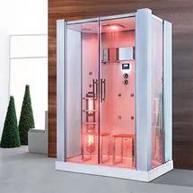 purehaven Dampfdusche und Infrarotsauna 145x90cm