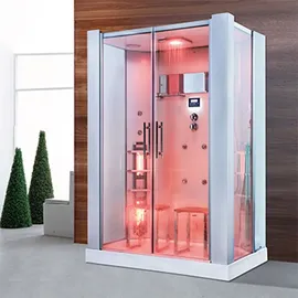 purehaven Dampfdusche und Infrarotsauna 145x90cm