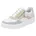 Plateausneaker Freizeitschuh Halbschuh Schnürschuh in schmaler Form weiß 43 EU