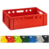 Buri Fleischkiste E2 60 x 40 x 20 cm 1-tlg. rot