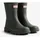 Hunter UNISEX DOWNPOUR SHORT BOOT Gummistiefel Schwarz/Grün 38