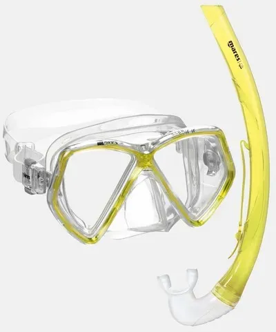 MARES Schnorchel-Set Combo ZEPHIR JR. - Ki., yellow reflex/gurylcl