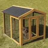 Kerbl Freigehege Appartement Pro 115 x 85 x 90 cm braun