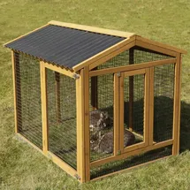 Kerbl Freigehege Appartement Pro 115 x 85 x 90 cm braun