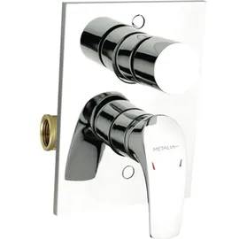NOVASERVIS Metalia 57 Unterputzarmatur Grau 57050R,0