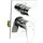 NOVASERVIS Metalia 57 Unterputzarmatur Grau 57050R,0